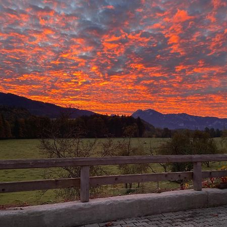 Gaestehaus Herbstbauernhof Siegsdorf Dış mekan fotoğraf
