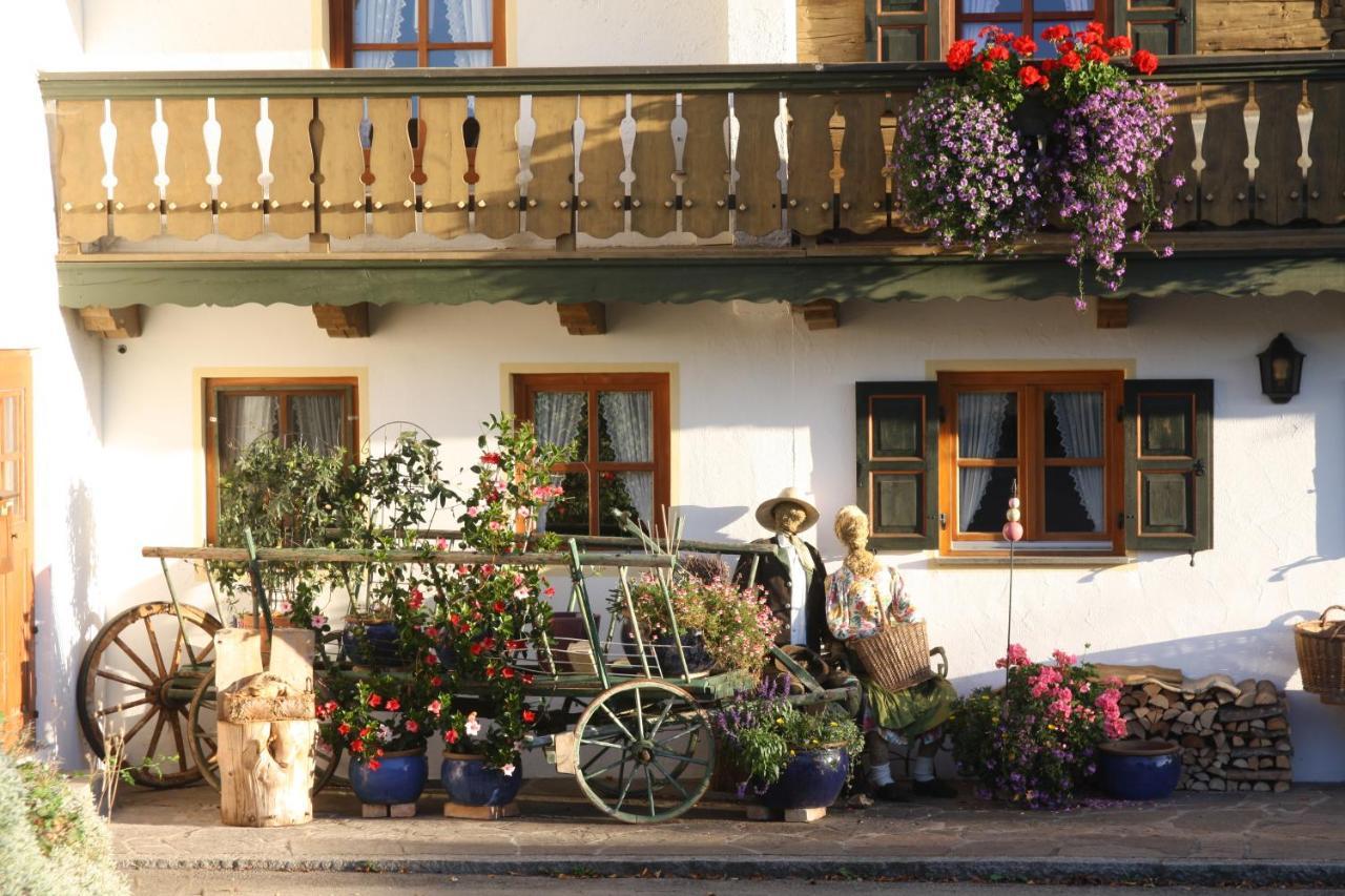 Gaestehaus Herbstbauernhof Siegsdorf Dış mekan fotoğraf