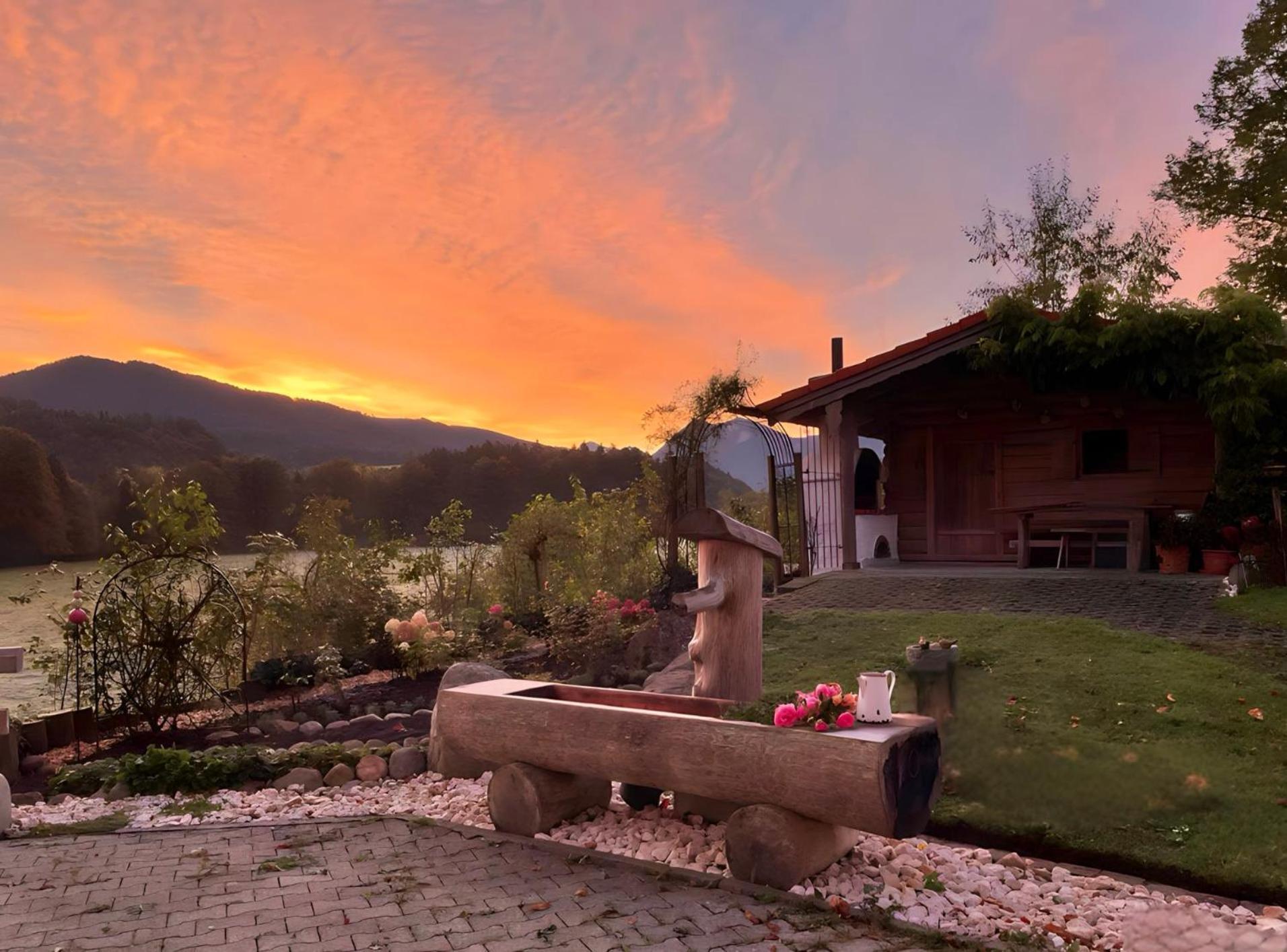 Gaestehaus Herbstbauernhof Siegsdorf Dış mekan fotoğraf