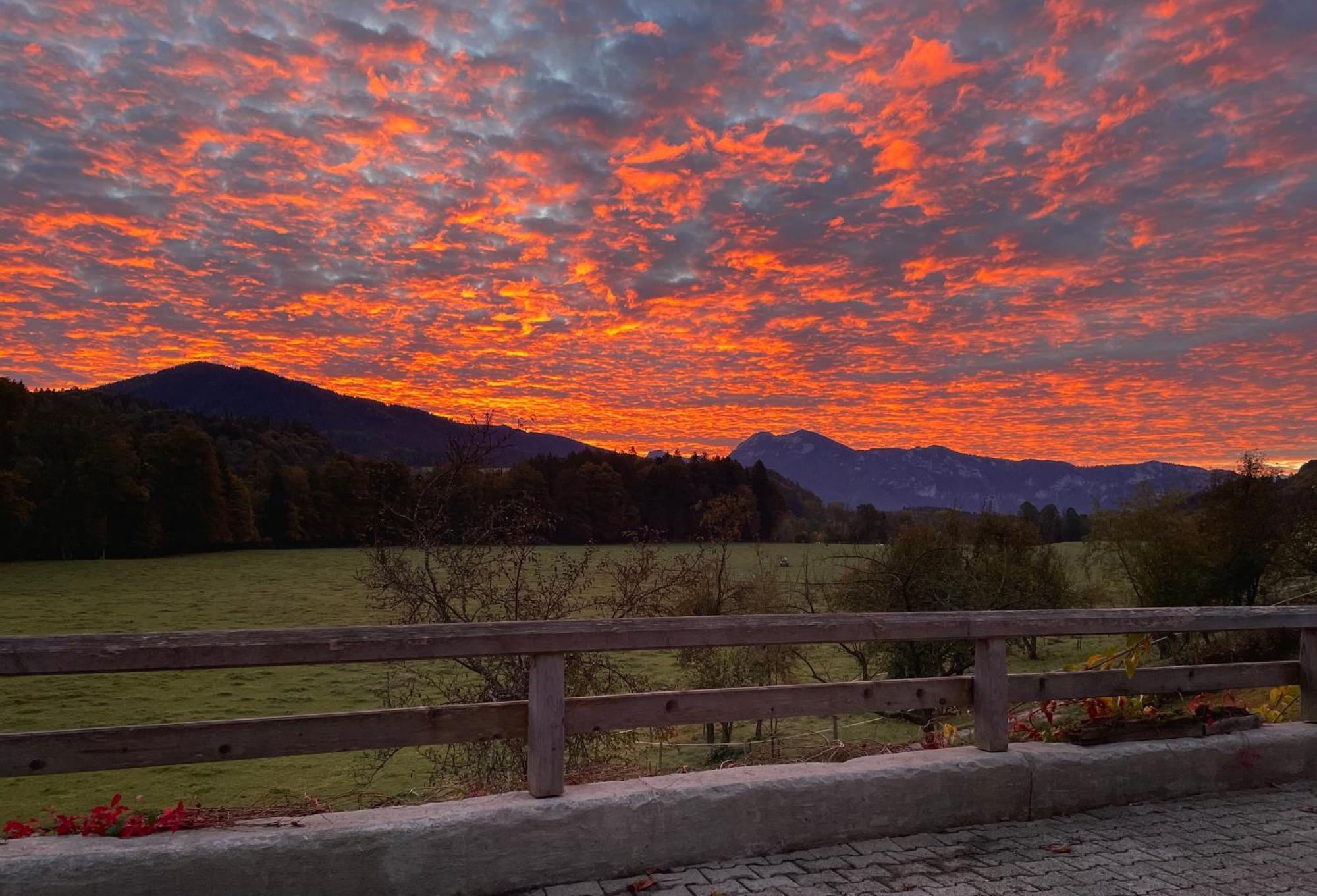 Gaestehaus Herbstbauernhof Siegsdorf Dış mekan fotoğraf